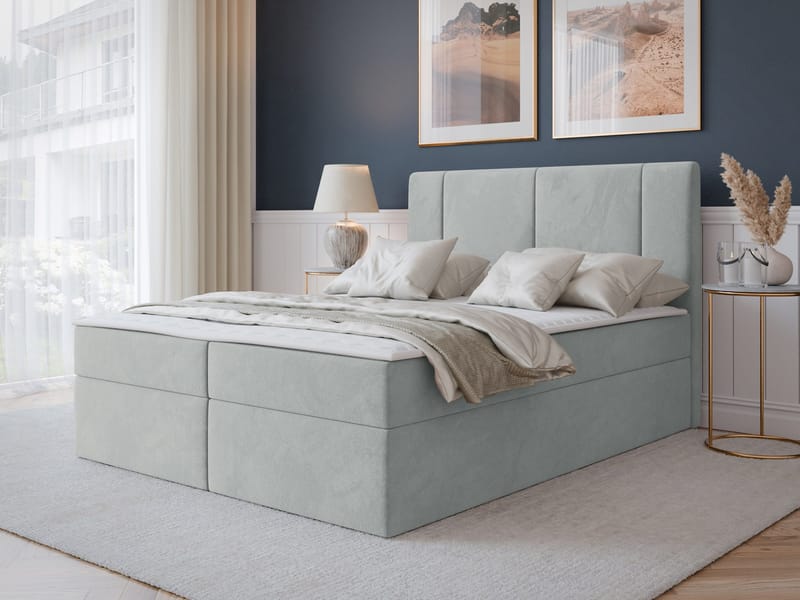 Salricus Sängpaket Kontinentalsäng 140x200 cm med Förvaring - Möbler - Säng - Kontinentalsäng