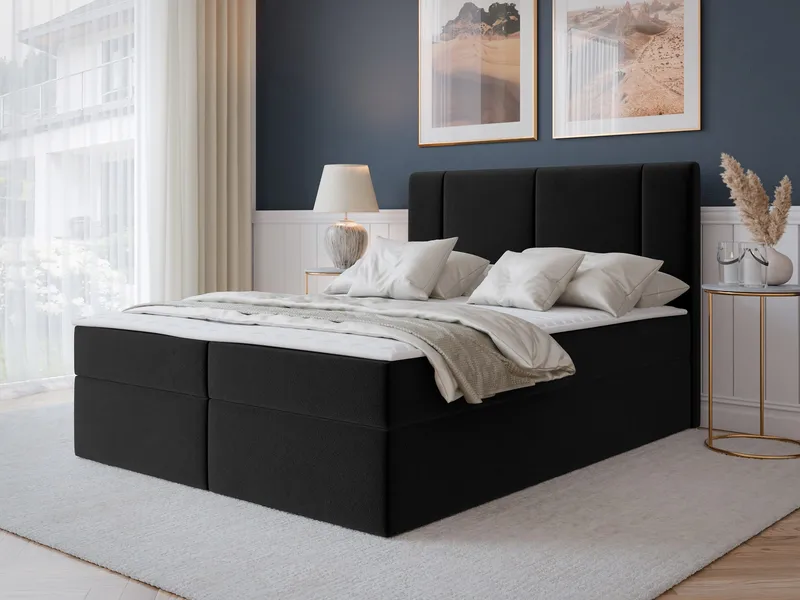 Salricus Sängpaket Kontinentalsäng 140x200 cm med Förvaring - Möbler - Säng - Kontinentalsäng