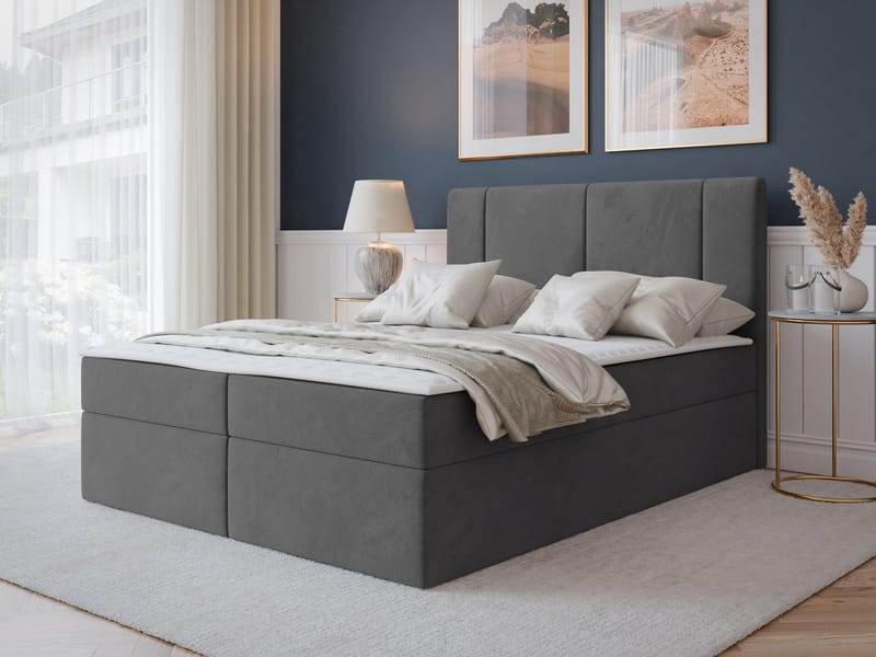 Salricus Sängpaket Kontinentalsäng 160x200 cm med Förvaring - Möbler - Säng - Kontinentalsäng