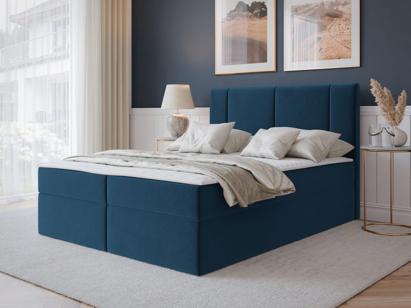 Salricus Sängpaket Kontinentalsäng 160x200 cm med Förvaring - Möbler - Säng - Kontinentalsäng