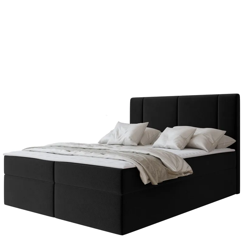 Salricus Sängpaket Kontinentalsäng 160x200 cm med Förvaring