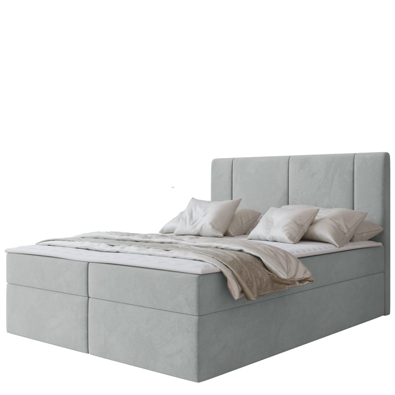 Salricus Sängpaket Kontinentalsäng 160x200 cm med Förvaring