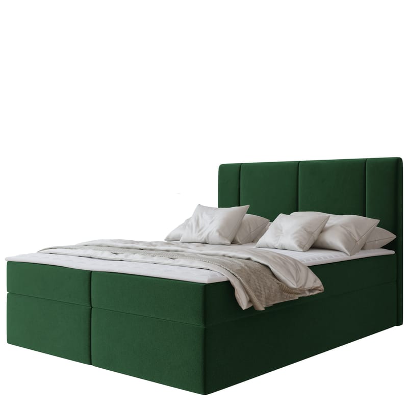 Salricus Sängpaket Kontinentalsäng 180x200 cm med Förvaring