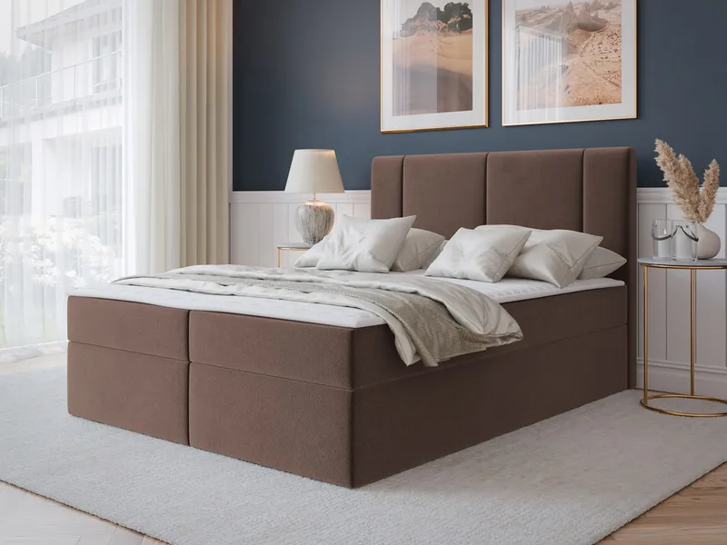 Salricus Sängpaket Kontinentalsäng 180x200 cm med Förvaring - Möbler - Säng - Kontinentalsäng