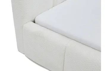 Salvenor Sängram med Förvaring 90x200 cm - Beige - Möbler - Säng - Sängram & sängstomme