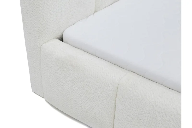 Salvenor Sängram med Förvaring 90x200 cm - Beige - Möbler - Säng - Sängram & sängstomme