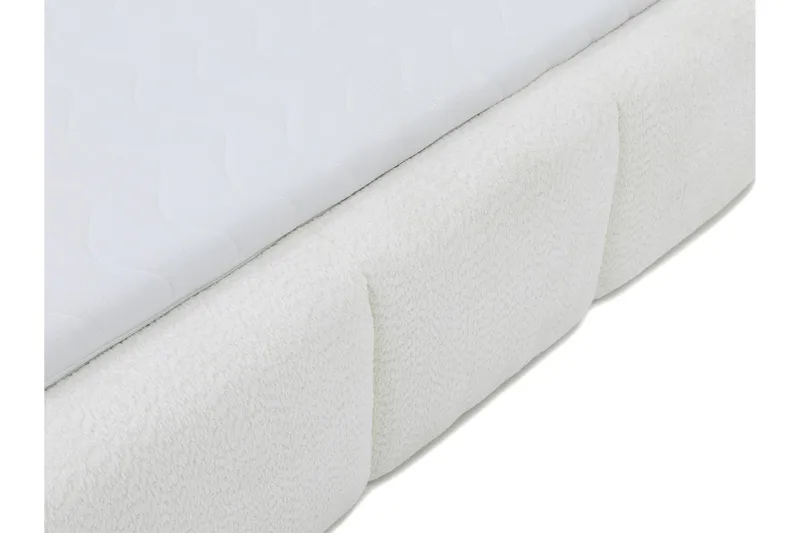Salvenor Sängram med Förvaring 90x200 cm - Beige - Möbler - Säng - Sängram & sängstomme