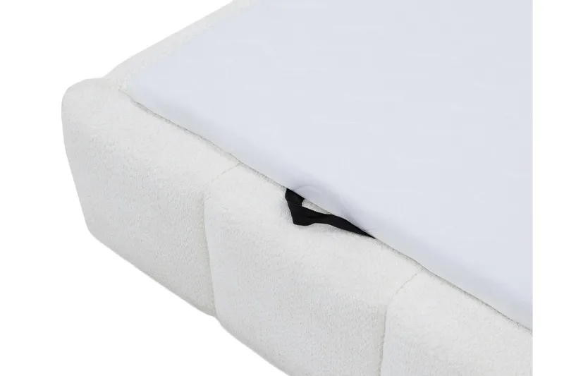 Salvenor Sängram med Förvaring 90x200 cm - Grå - Möbler - Säng - Sängram & sängstomme