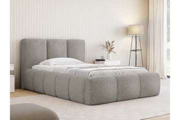 Salvenor Sängram med Förvaring 90x200 cm - Grå - Möbler - Säng - Sängram & sängstomme