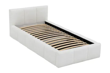 Salvenor Sängram med Förvaring 90x200 cm - Vit - Möbler - Säng - Sängram & sängstomme