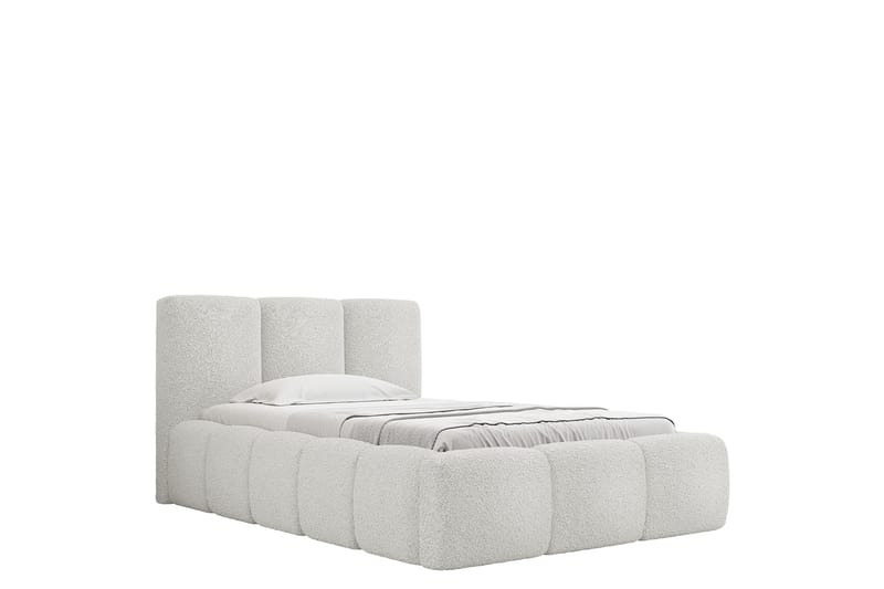 Salvenor Sängram med Förvaring 90x200 cm - Vit - Möbler - Säng - Sängram & sängstomme