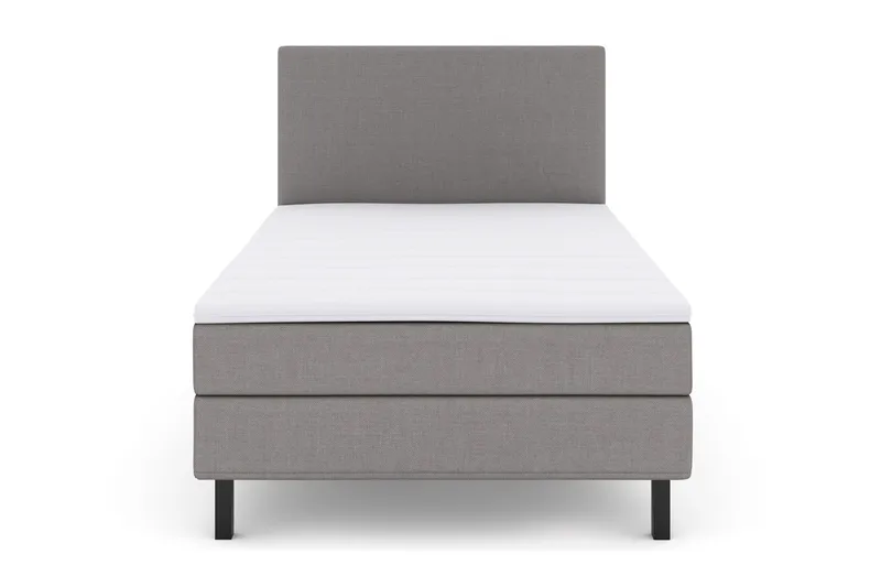 Select No 1 Komplett Sängpaket 120x200, Ljusgrå/Svart