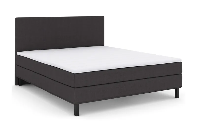 Select No 1 Komplett Sängpaket 180x200 - Mörkgrå/Svart - Möbler - Säng - Kontinentalsäng