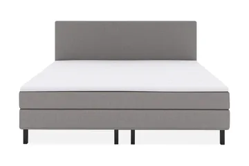 Select No 1 Komplett Sängpaket 210x210 - Ljusgrå/Svart - Möbler - Säng - Kontinentalsäng