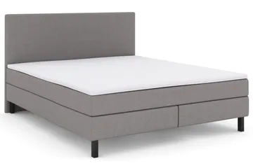 Select No 2 Komplett Sängpaket 180x200 - Ljusgrå/Svart - Möbler - Säng - Kontinentalsäng