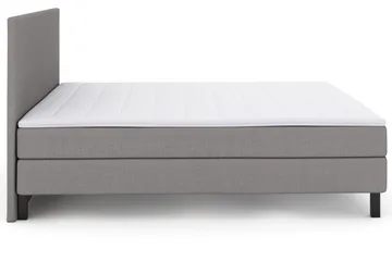 Select No 2 Komplett Sängpaket 180x200 - Ljusgrå/Svart - Möbler - Säng - Kontinentalsäng