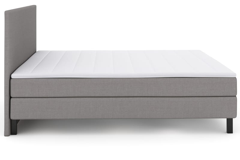 Select No 2 Komplett Sängpaket 180x200 - Ljusgrå/Svart - Möbler - Säng - Kontinentalsäng