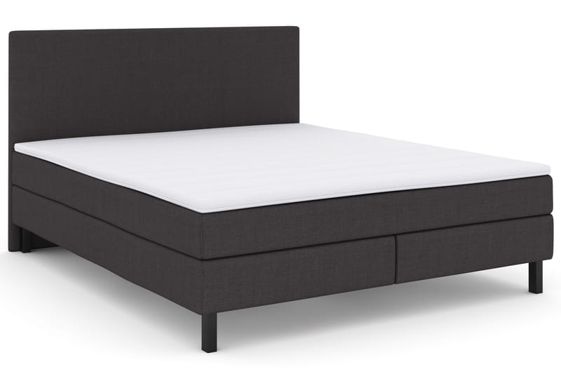 Select No 2 Komplett Sängpaket 180x200 - Mörkgrå/Svart - Möbler - Säng - Kontinentalsäng