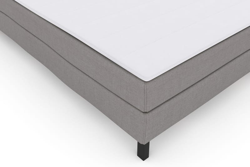 Select No 2 Komplett Sängpaket 210x210 - Ljusgrå/Svart - Möbler - Säng - Kontinentalsäng