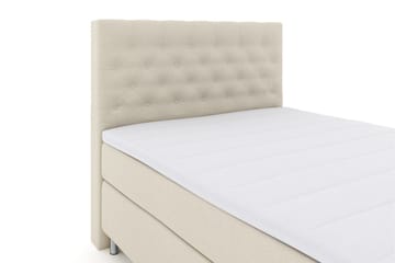 Select No 3 Komplett Sängpaket 140x200 Fast/Medium - Beige/Metall - Möbler - Säng - Kontinentalsäng
