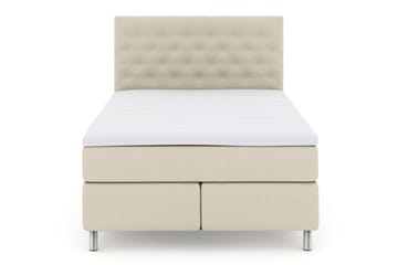 Select No 3 Komplett Sängpaket 140x200 Fast/Medium - Beige/Metall - Möbler - Säng - Kontinentalsäng