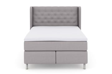 Select No 3 Komplett Sängpaket 140x200 Fast/Medium - Ljusgrå/Metall - Möbler - Säng - Kontinentalsäng
