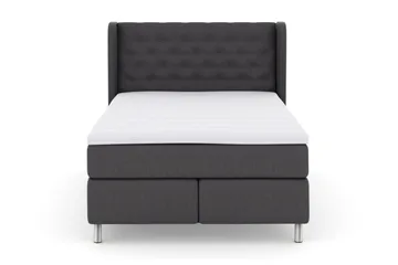 Select No 3 Komplett Sängpaket 140x200 Fast/Medium - Mörkgrå/Metall - Möbler - Säng - Kontinentalsäng
