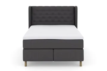 Select Sänggavel med Sidor 140 cm - Mörkgrå