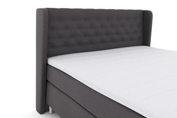 Select No 3 Komplett Sängpaket 180x200 Fast - Mörkgrå/Metall - Möbler - Säng - Kontinentalsäng