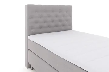 Select No 3 Kontinentalsäng 120x200 Medium - Ljusgrå/Metall - Möbler - Säng - Kontinentalsäng