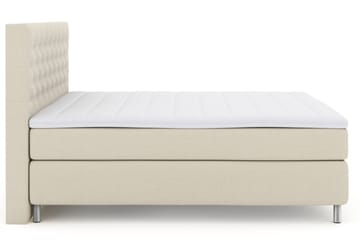 Select No 3 Kontinentalsäng 210x210 Fast/Medium - Beige/Metall - Möbler - Säng - Kontinentalsäng
