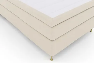 Select No 4 Komplett Sängpaket 120x200 Fast - Beige/Guld - Möbler - Säng - Kontinentalsäng