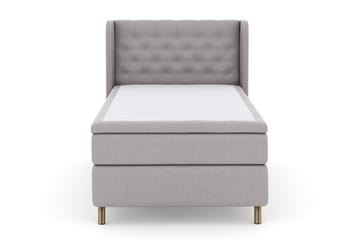 Select No 4 Komplett Sängpaket 120x200 Fast - Ljusgrå/Koppar - Möbler - Säng - Kontinentalsäng