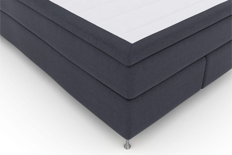 Select No 4 Komplett Sängpaket 140x200 Fast/Medium - Blå/Silver - Möbler - Säng - Kontinentalsäng