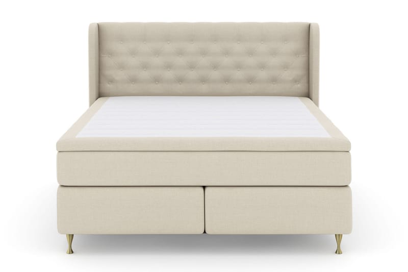 Select No 4 Komplett Sängpaket 160x200 Medium, Beige/Guld