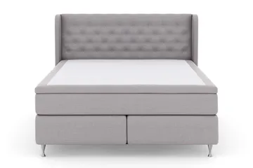 Select Sänggavel med Sidor 180 cm - Ljusgrå