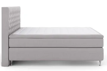 Select No 4 Komplett Sängpaket 180x200 Fast - Ljusgrå/Silver - Möbler - Säng - Kontinentalsäng