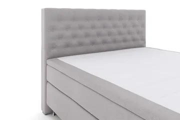 Select No 4 Komplett Sängpaket 180x200 Fast - Ljusgrå/Silver - Möbler - Säng - Kontinentalsäng