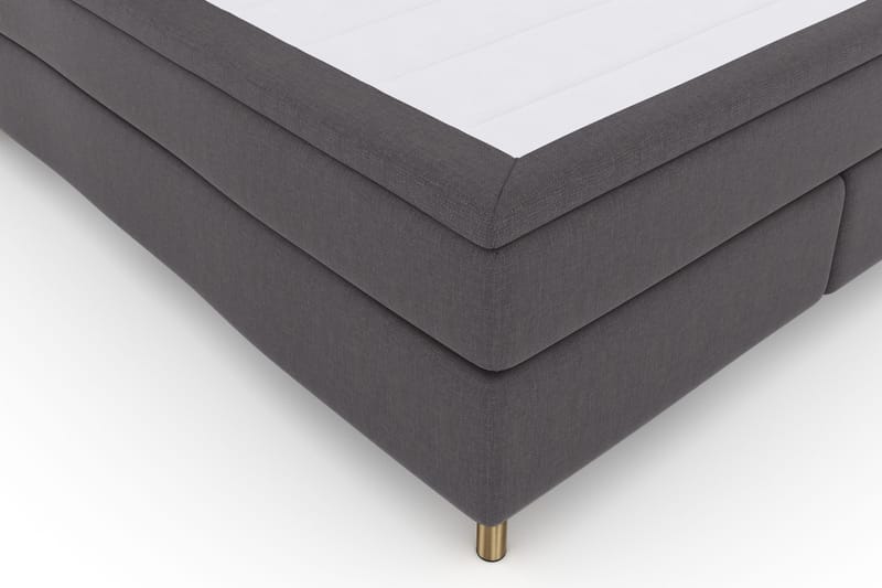 Select No 4 Komplett Sängpaket 180x200 Fast - Mörkgrå/Koppar - Möbler - Säng - Kontinentalsäng