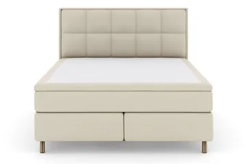 Select No 4 Komplett Sängpaket 180x200 Fast/Medium - Beige/Koppar - Möbler - Säng - Kontinentalsäng