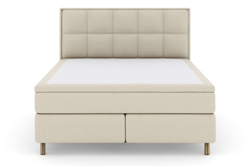 Select No 4 Komplett Sängpaket 180x200 Fast/Medium - Beige/Koppar - Möbler - Säng - Kontinentalsäng