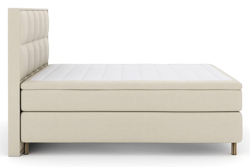 Select No 4 Komplett Sängpaket 180x200 Fast/Medium - Beige/Koppar - Möbler - Säng - Kontinentalsäng