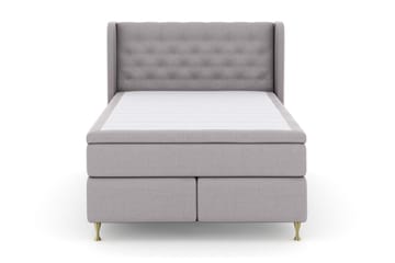 Select Sänggavel med Sidor 140 cm - Ljusgrå