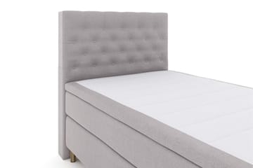 Select No 5 Kontinentalsäng 120x200 Fast Latex - Ljusgrå/Koppar - Möbler - Säng - Kontinentalsäng