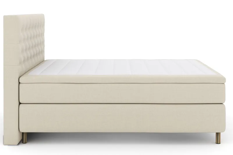 Select No 5 Kontinentalsäng 180x200 Fast Latex - Beige/Koppar - Möbler - Säng - Kontinentalsäng