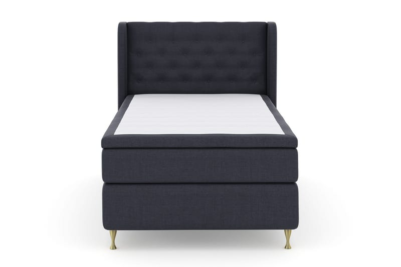 Select No 6 Komplett Sängpaket 120x200 Medium Memory/Pocket, Blå/Guld