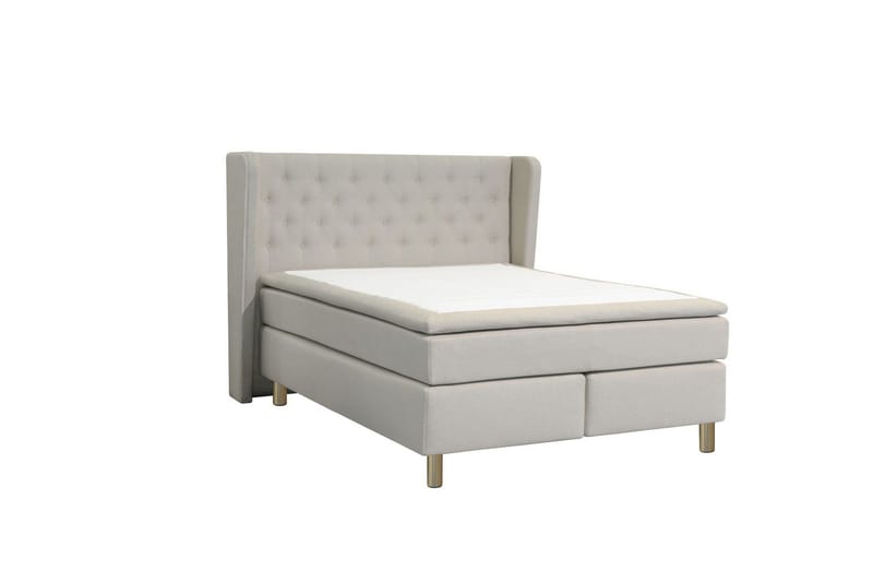 Select No 6 Komplett Sängpaket 140x200 F/M Memory/Pocket - Beige/Koppar - Möbler - Säng - Kontinentalsäng