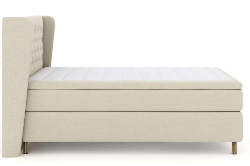 Select No 6 Komplett Sängpaket 140x200 F/M Memory/Pocket - Beige/Koppar - Möbler - Säng - Kontinentalsäng