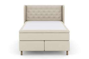 Select No 6 Komplett Sängpaket 140x200 F/M Memory/Pocket - Beige/Koppar - Möbler - Säng - Kontinentalsäng