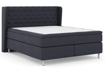 Select No 6 Komplett Sängpaket 180x200 Medium Watergel - Blå/Metall - Möbler - Säng - Kontinentalsäng